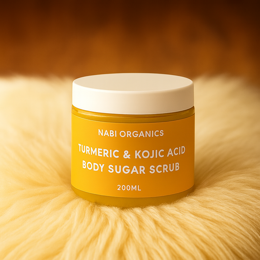 Turmeric & Kojic Acid Body Sugar Scrub