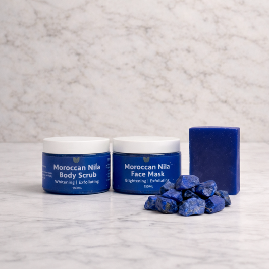 Moroccan Glow Bundle – Brightening Scrub, Mask & Soap