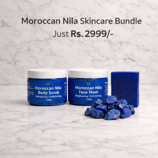 Moroccan Glow Bundle – Brightening Scrub, Mask & Soap